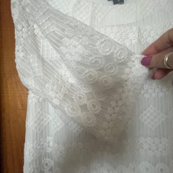 White Lace Dress - Picture 4 of 4